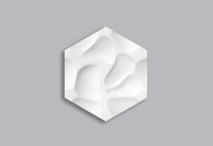 panel 3D NMC CORAL na ścianę lub sufit