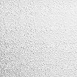 Panel LL FLORAL White Silver matt