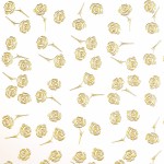 Panel PL 3D ROSES Pearl White PF Gold