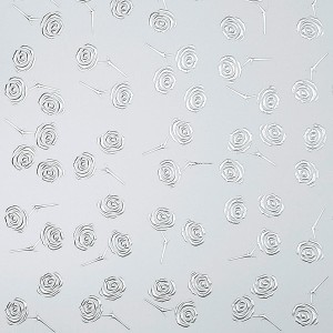 Panel PL 3D ROSES Silver PF Silver