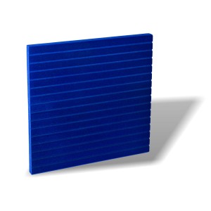Fluffo PIXEL L SEMIRIFT wygłuszający miękki ryflowany panel ścienny 
