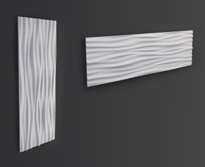 panel 3D NMC LIQUID na ścianę lub sufit